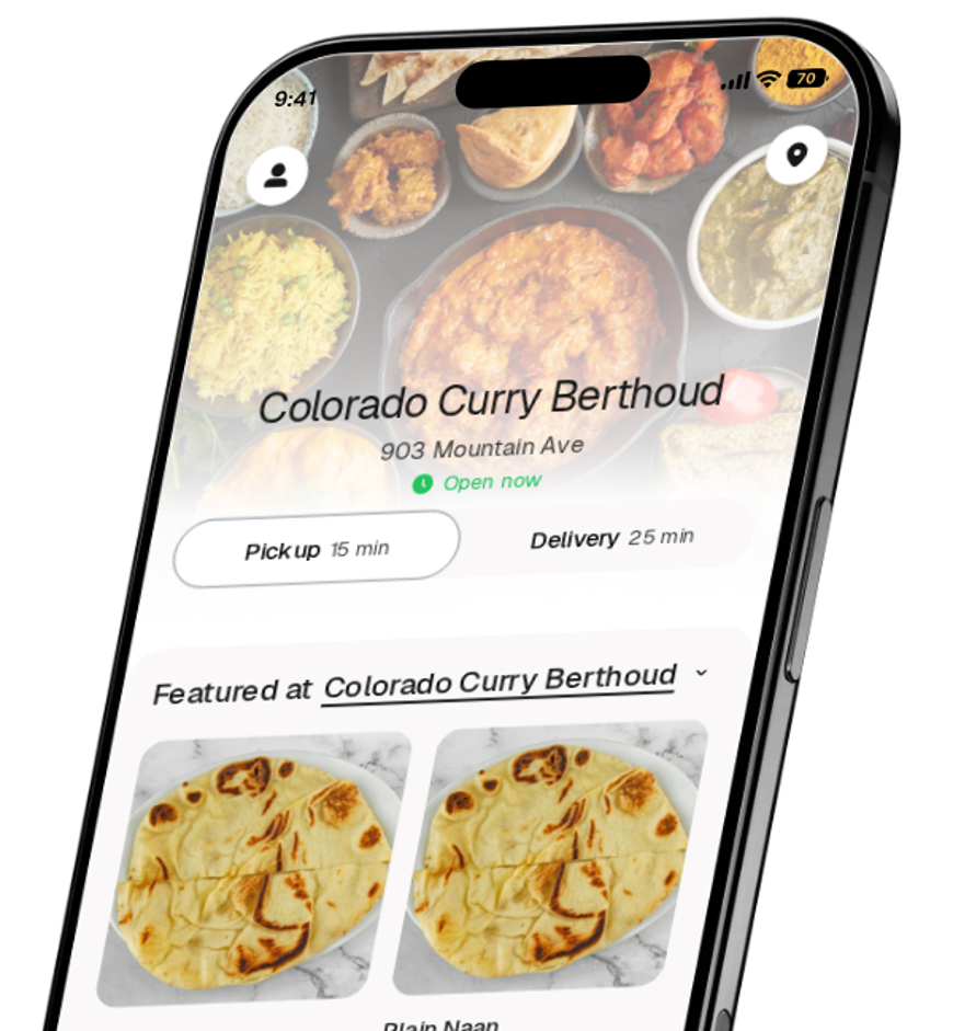 Colorado Curry Berthoud app preview