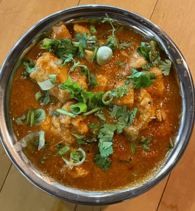 Chicken Tikka Dansak.