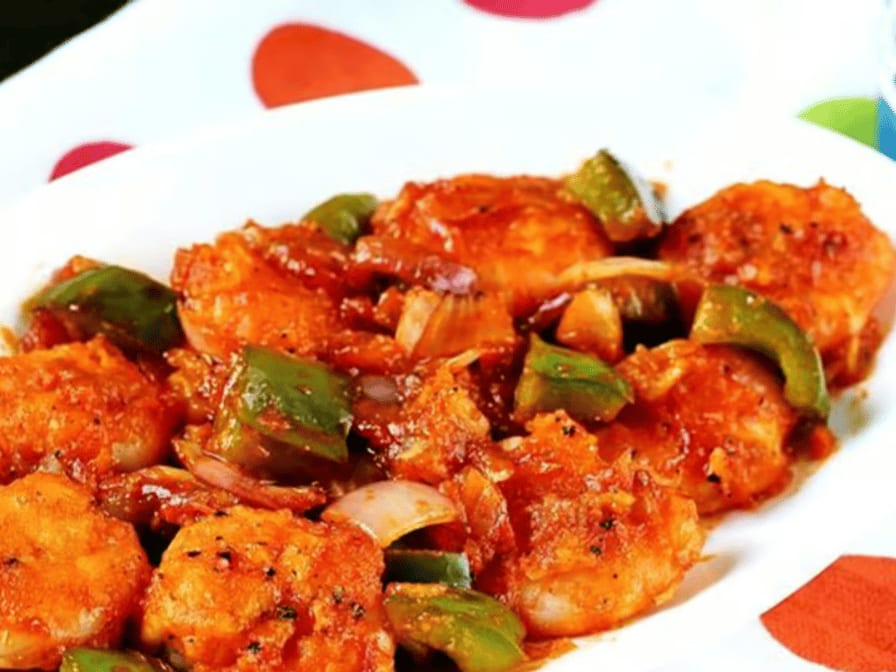 Shrimp Chilli.