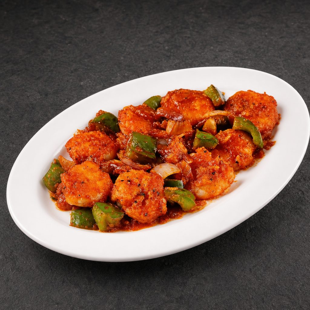 Shrimp Bhuna.