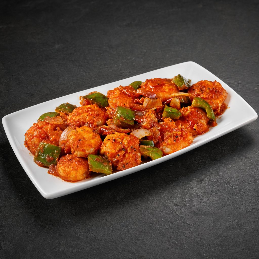 Shrimp Chilli.