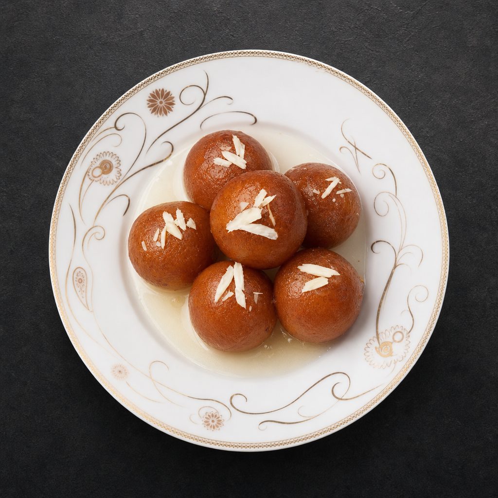Gulab Jamun.