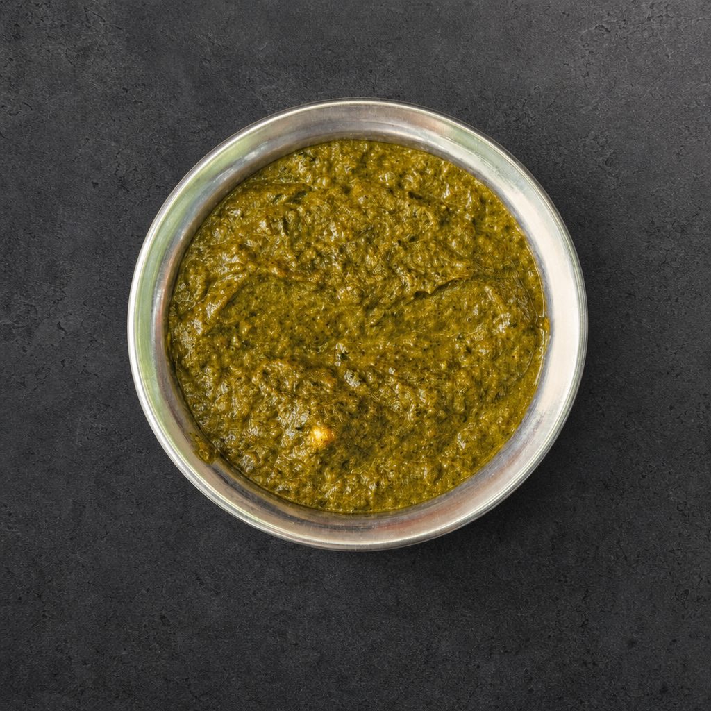 Shrimp Saag.