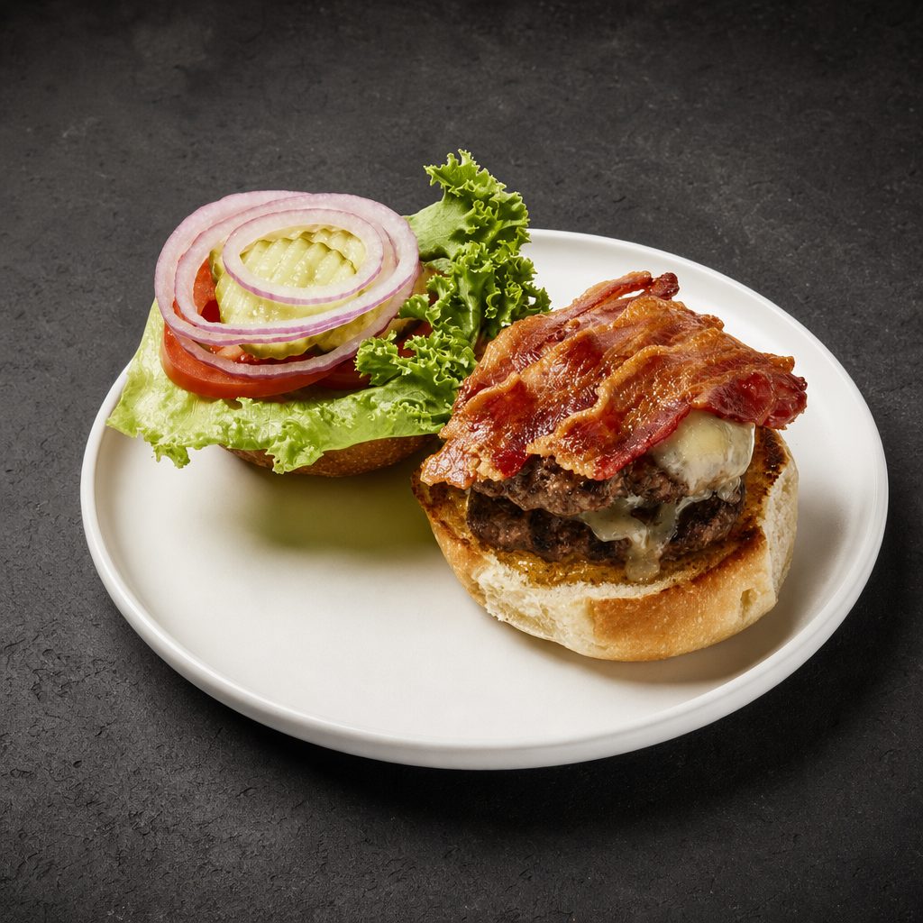 Bacon Cheeseburger.