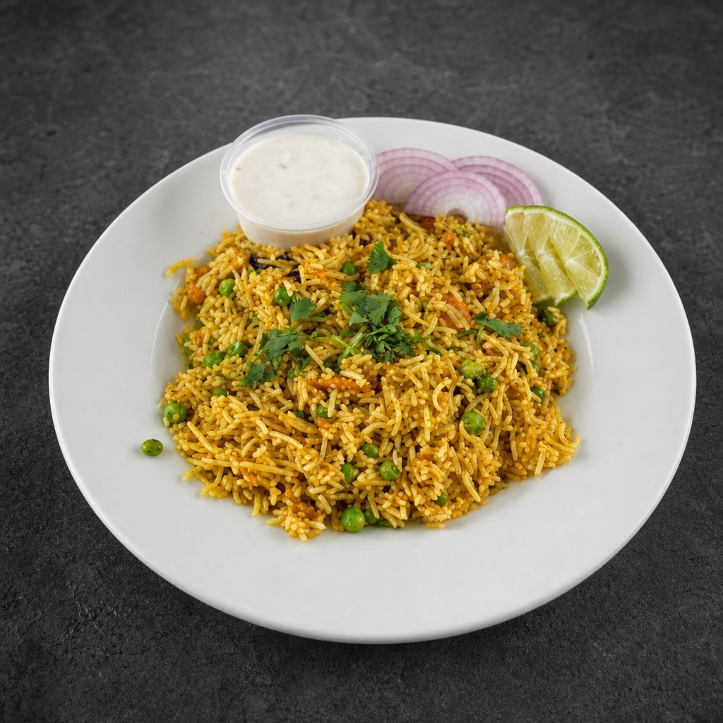 Vegetable Biryani.