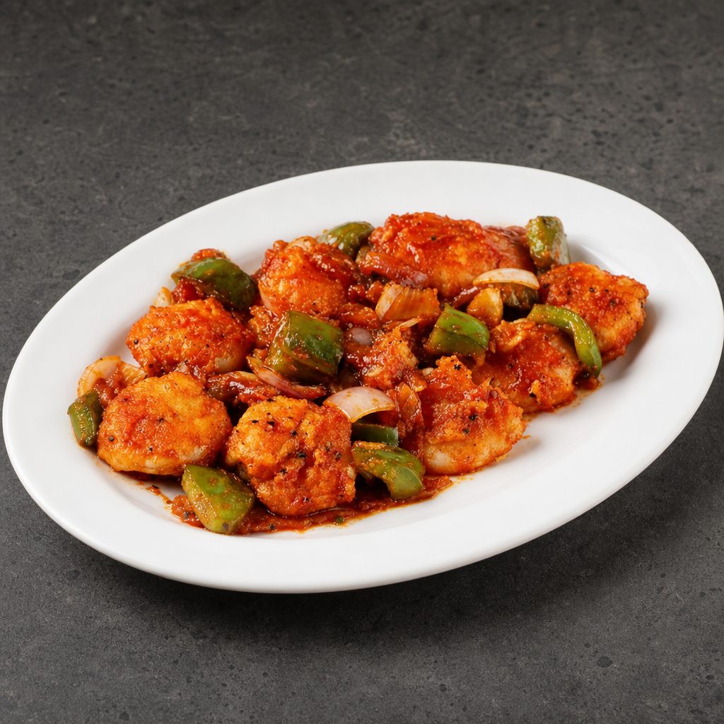 Kadhai Chicken.