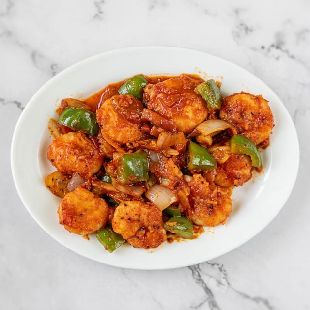 Shrimp Bhuna.