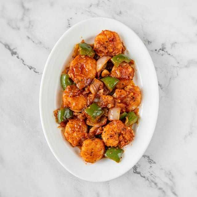 Shrimp Chilli.
