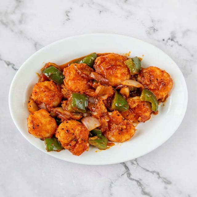 Shrimp Chilli.