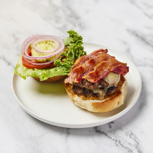 B.L.T On Bun.